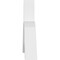 Ekena Millwork Archdale Architectural Grade PVC Gable Bracket, 72"W x 21"H x 4"D x 6"F, 7/12 Pitch GBP072X21X0406ARC00 - alternate 2
